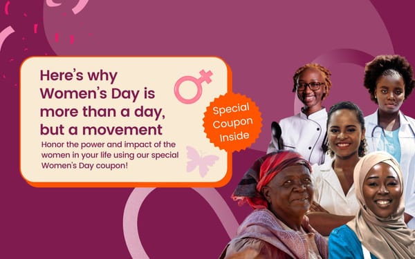 Celebrating International Women's Day with Inspirational Stories of African Women and a Special Coupon